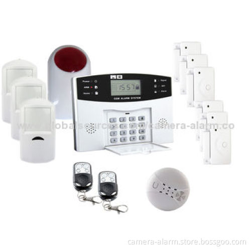 Classial GSM Landline Burglar Alarm System, Russian/Spanish/French Language
